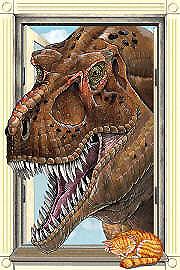 T-rex Window Poster